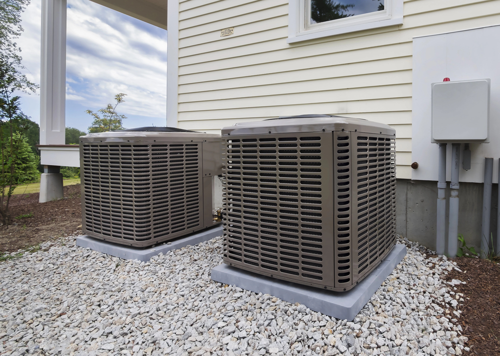 Air Conditioning Units on Residential Home